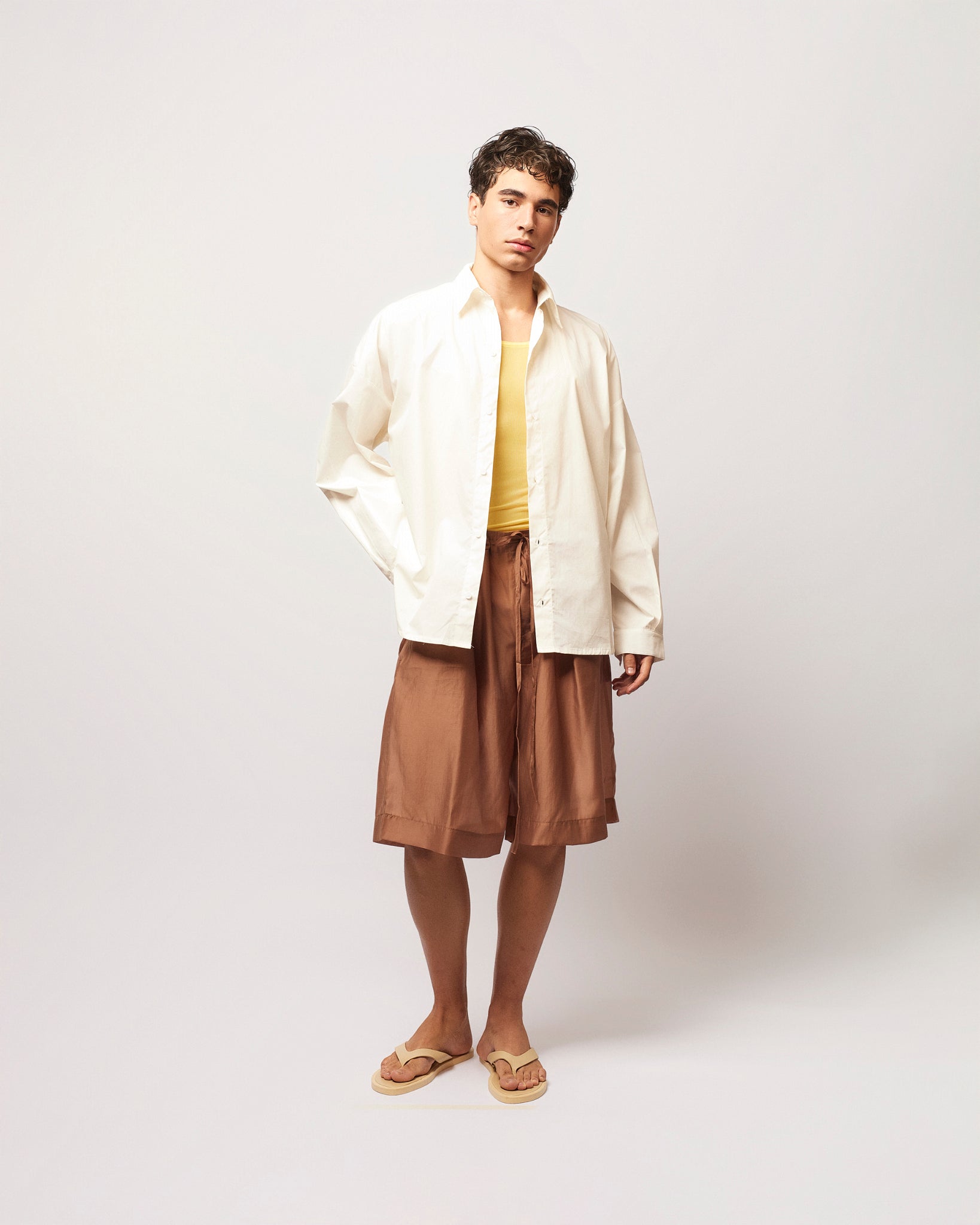 Wide Resort Long Sleeve Shirt