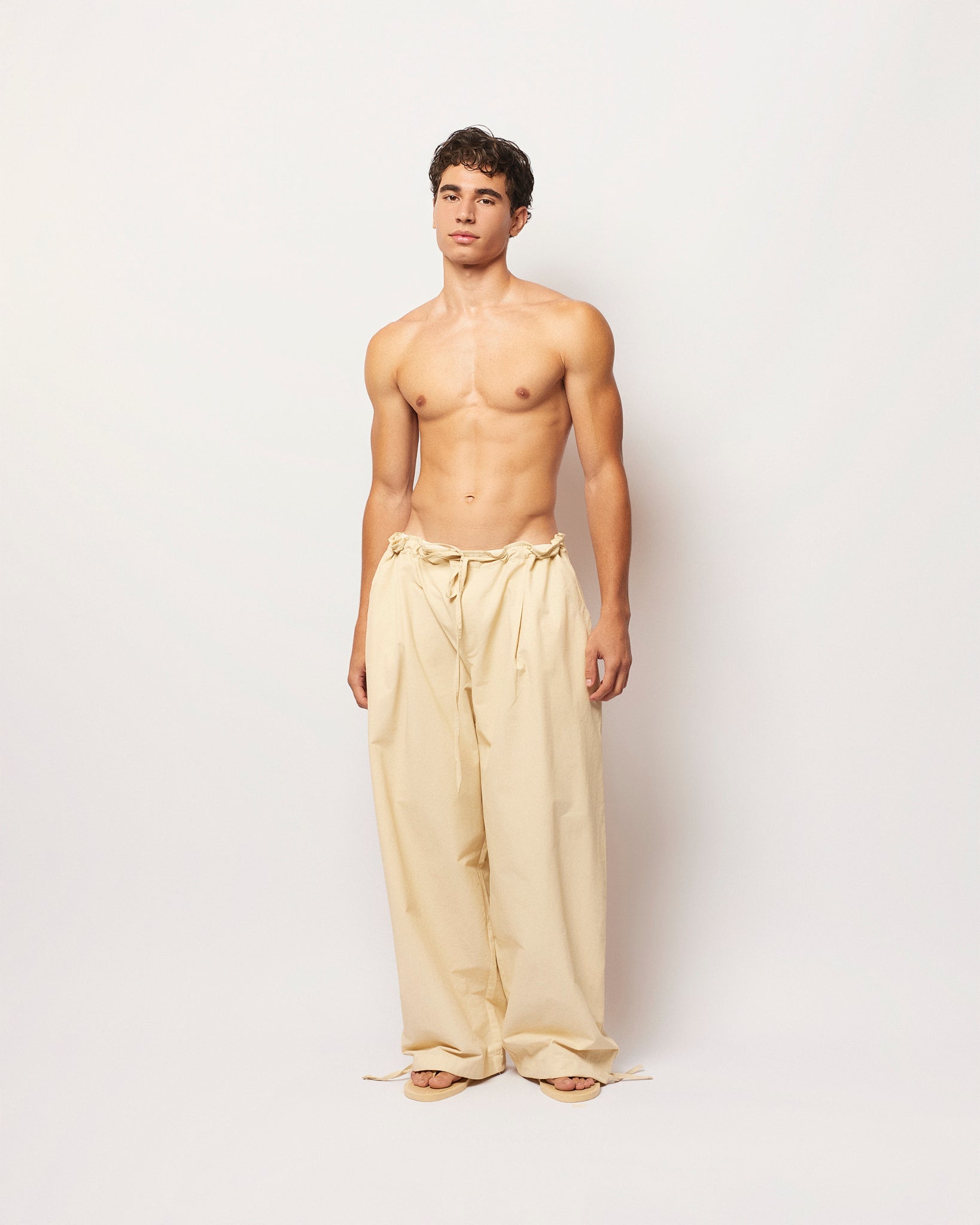Wide Parachute Pants