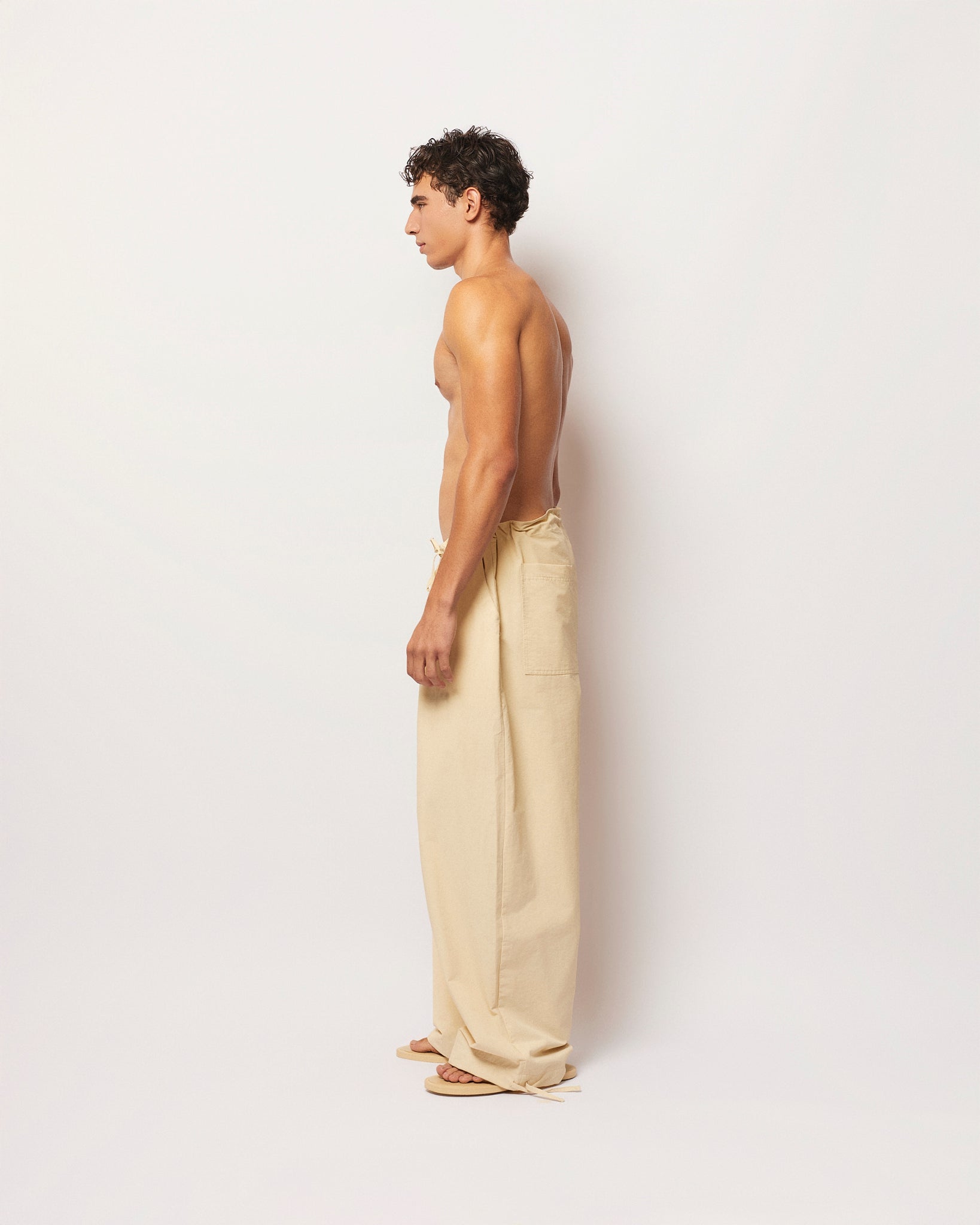 Wide Parachute Pants