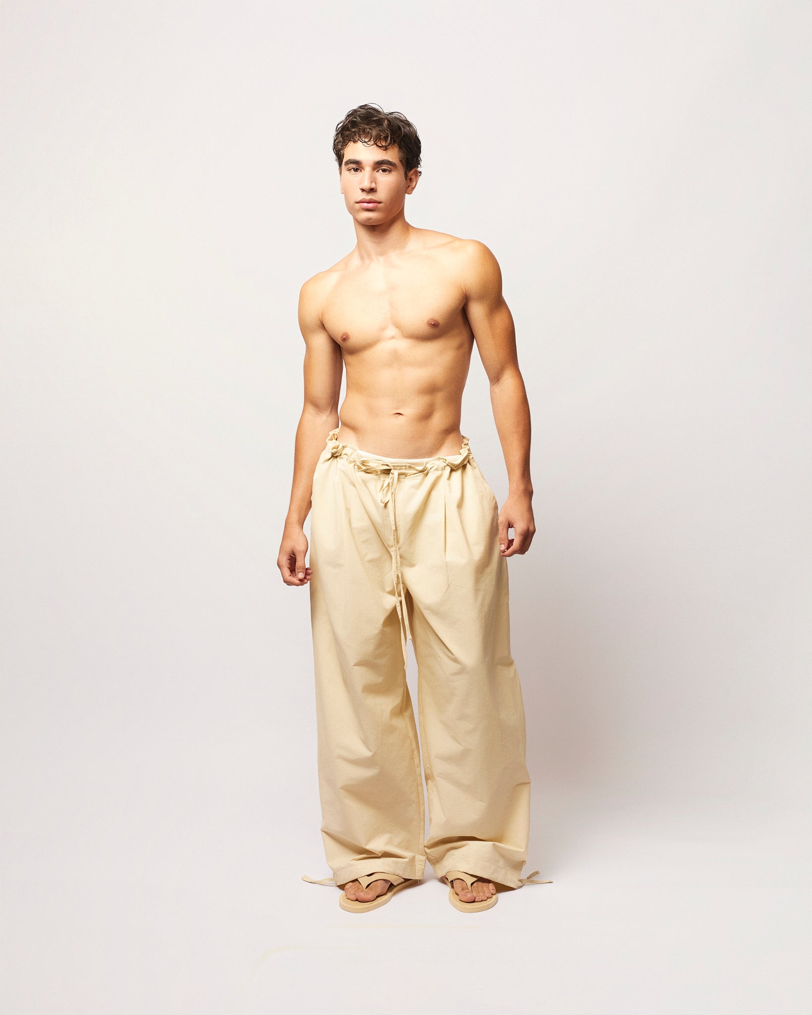 Wide Parachute Pants
