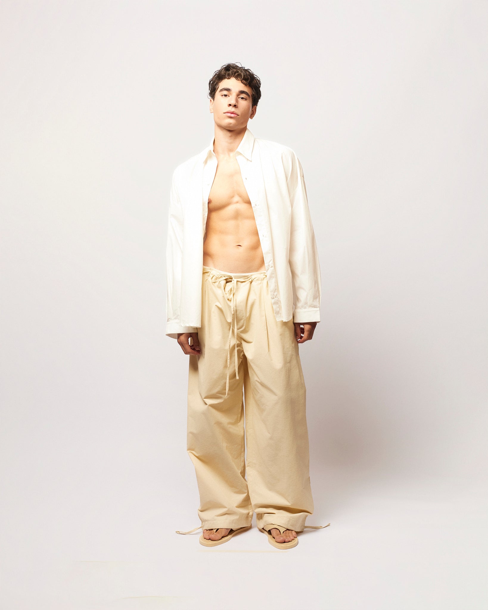Wide Parachute Pants