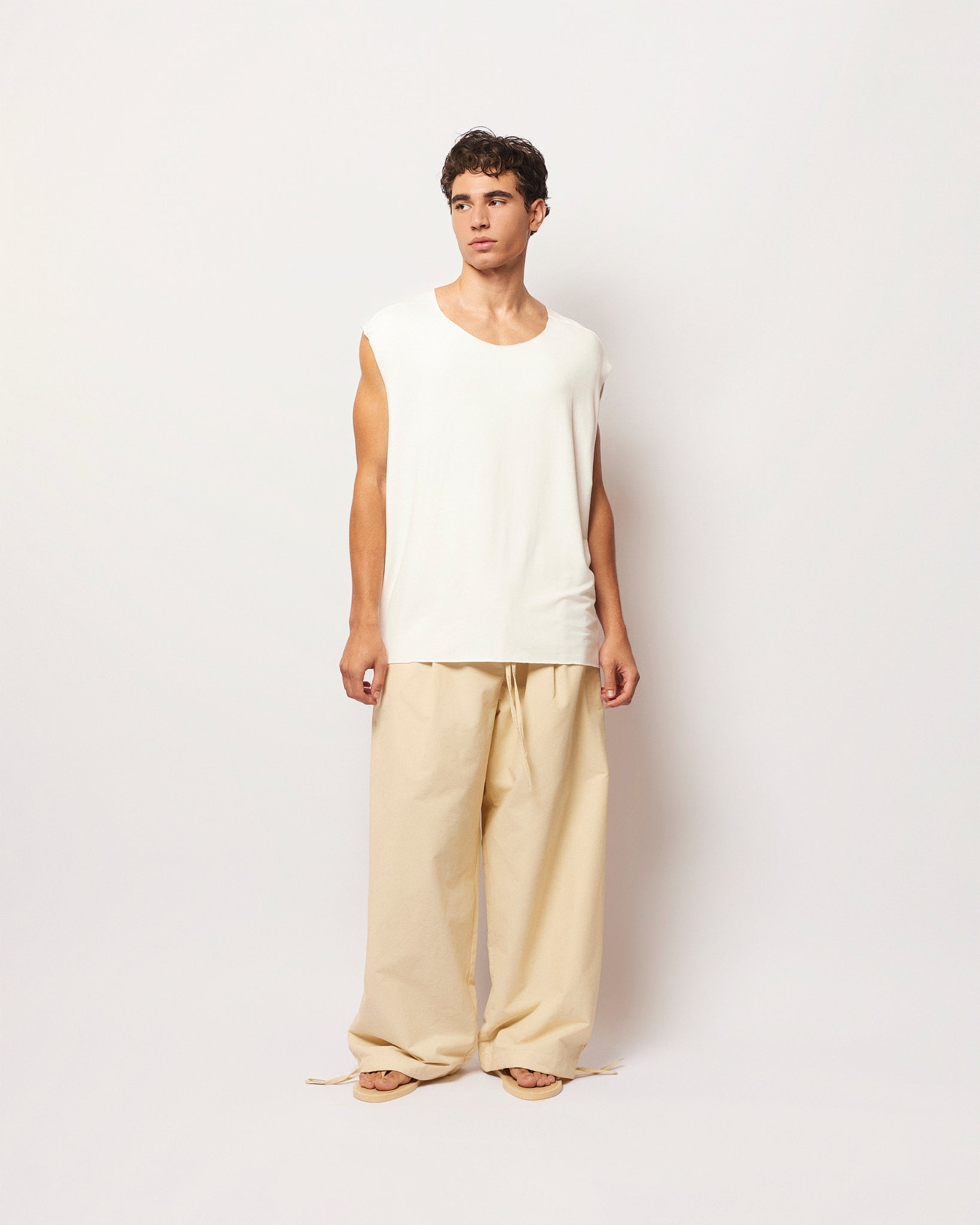 Wide Parachute Pants