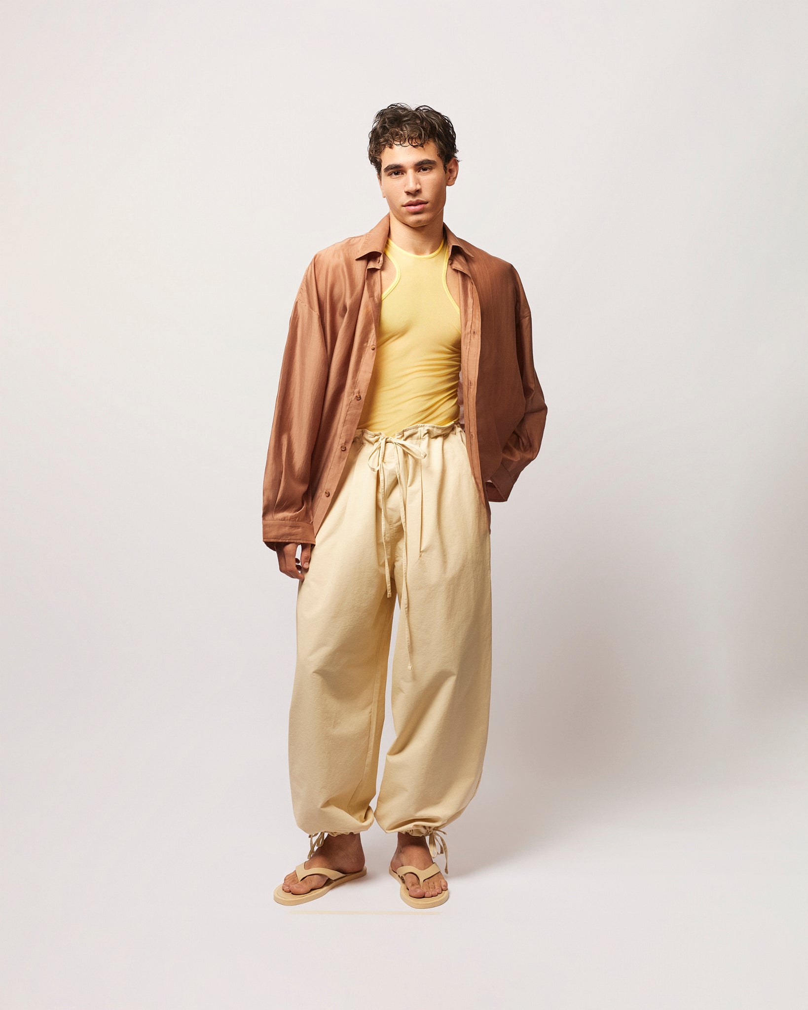 Wide Parachute Pants