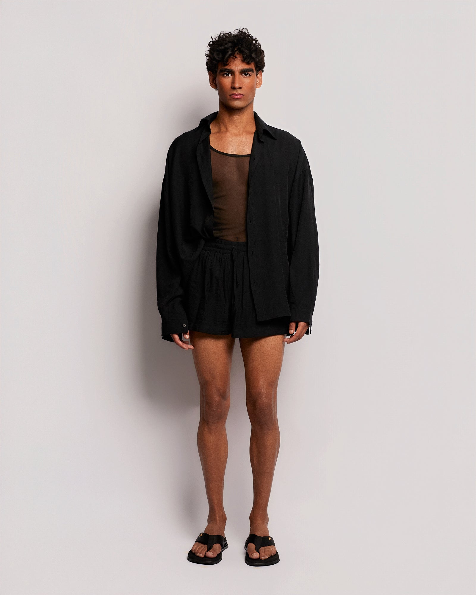 Wide Resort Long Sleeve Shirt