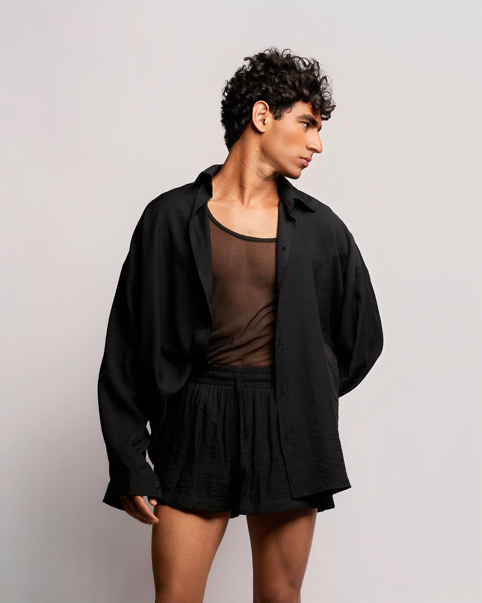 Wide Resort Long Sleeve Shirt